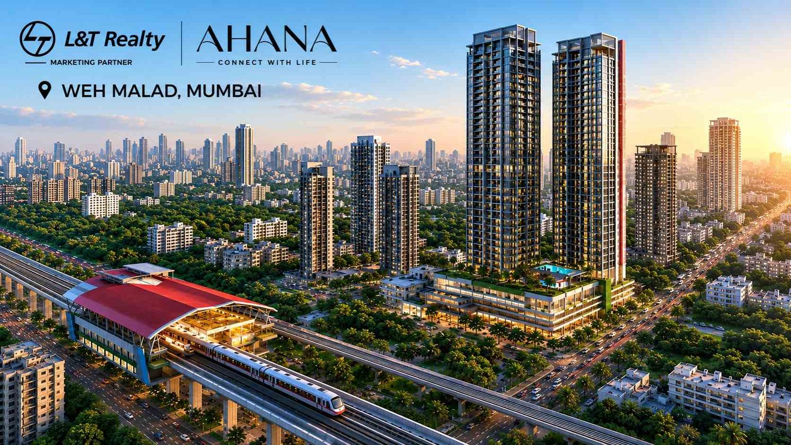 L&T Ahana - Upcoming luxury project in Malad East Mumbai